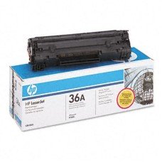 Cartucho original de tóner negro HP 36A LaserJet (CB436A)