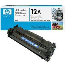 Cartucho original de tóner negro HP 12A LaserJet (Q2612A)