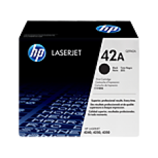 Cartucho original de tóner negro HP 42A LaserJet (Q5942A)