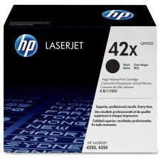 Cartucho original de tóner negro de alto rendimiento HP 42X LaserJet (Q5942X)