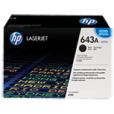 Cartucho original de tóner negro HP 643A LaserJet (Q5950A)