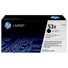 Cartucho original de tóner negro de alto rendimiento HP 53X LaserJet(Q7553X)